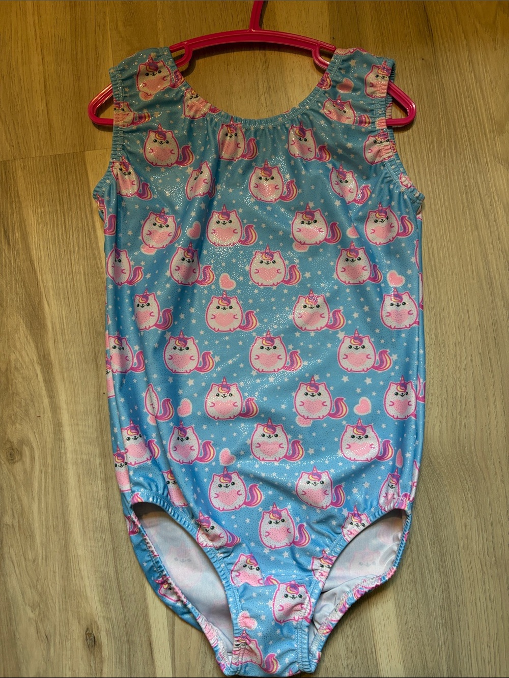 Girls 140 (8-10) Cat unicorn Leotard
